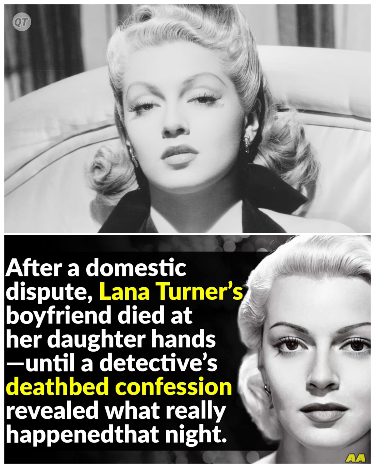 “Lana Turner’s Darkest Secret: The Scandal That Rocked Hollywood!” -ZZ  In a stunning revelation, the darkest scandal of Lana Turner’s life has been uncovered, shedding light on the tumultuous events that plagued her career. As one of the most celebrated actresses of her time, Turner faced challenges that tested her resilience and reputation. What shocking truths have come to light regarding this scandal, and how did it impact her legacy? Join us as we explore the hidden depths of Lana Turner’s life!