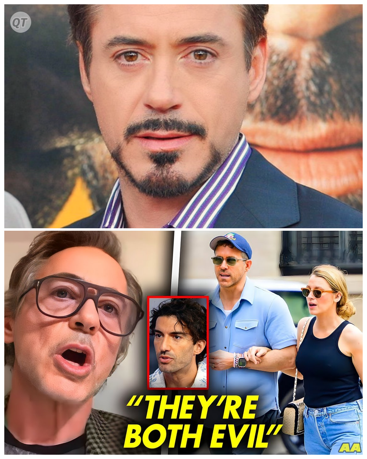 “The Shocking Matchmaking Scheme: Robert Downey Jr. Reveals Blake and Ryan’s Wild Plans!” -ZZ  In an explosive revelation that has fans gasping, Robert Downey Jr. spills the tea on Blake Lively and Ryan Reynolds’ audacious attempt to set him up, echoing the antics of Justin Baldoni! As the story unfolds, we dive into the hilarious and chaotic world of celebrity matchmaking, where nothing is ever as it seems. What were Blake and Ryan hoping to achieve, and how did Downey navigate this unexpected romantic rollercoaster? Buckle up for a wild ride through the ups and downs of friendship and love in Tinseltown!