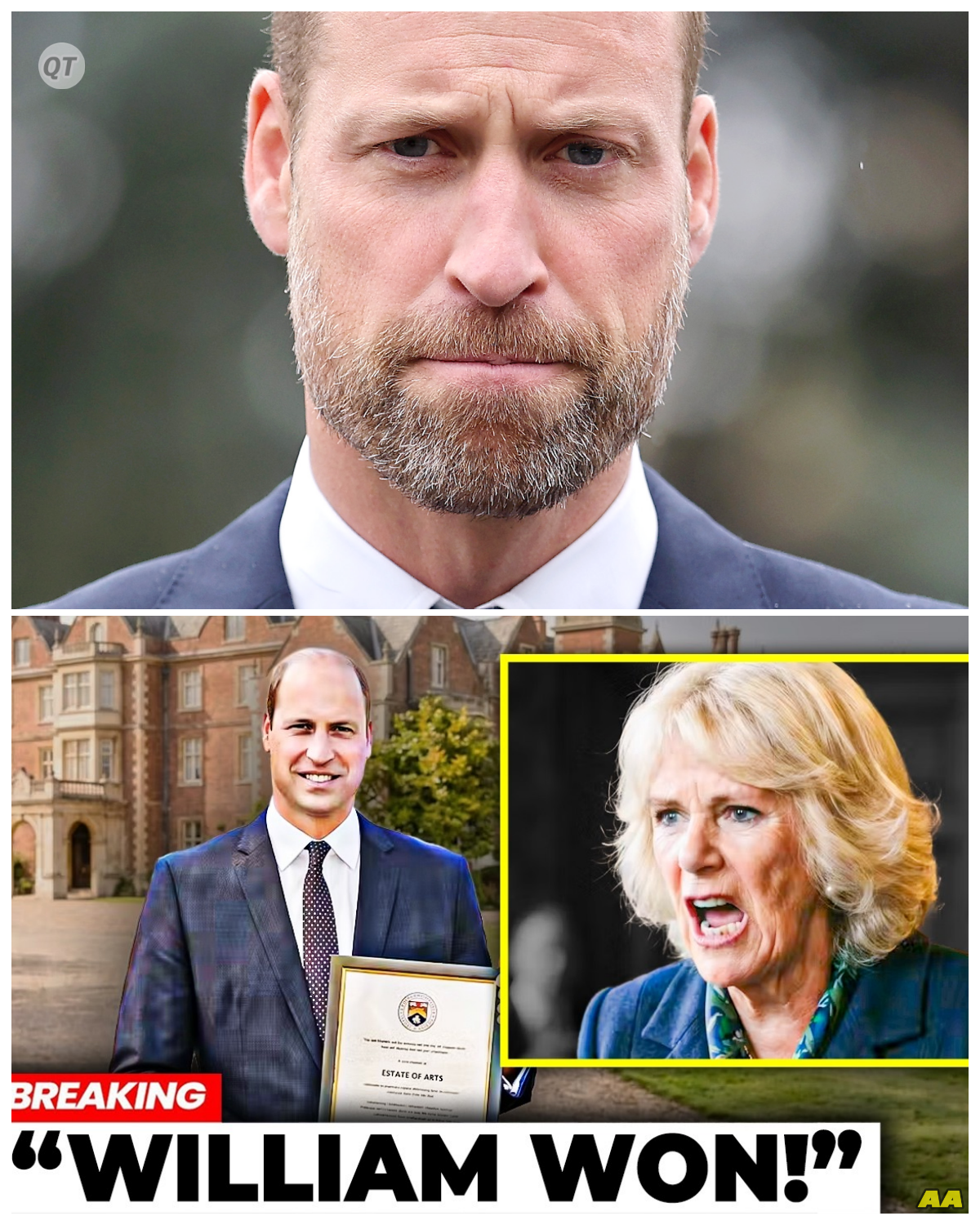 “Controversy Erupts: Prince William Claims Queen’s Private Estate, Leaving Camilla’s Family Fuming!” -ZZ  In an unexpected and controversial move, Prince William has claimed ownership of the Queen’s private estate, sparking outrage within Camilla’s family and raising eyebrows throughout the royal community. What led to this bold decision, and what are the potential repercussions for the royal family? As we delve into this gripping saga, get ready for a tale of ambition, family feuds, and the complex interplay of tradition and modernity within the monarchy. This is a royal drama you won’t want to miss!