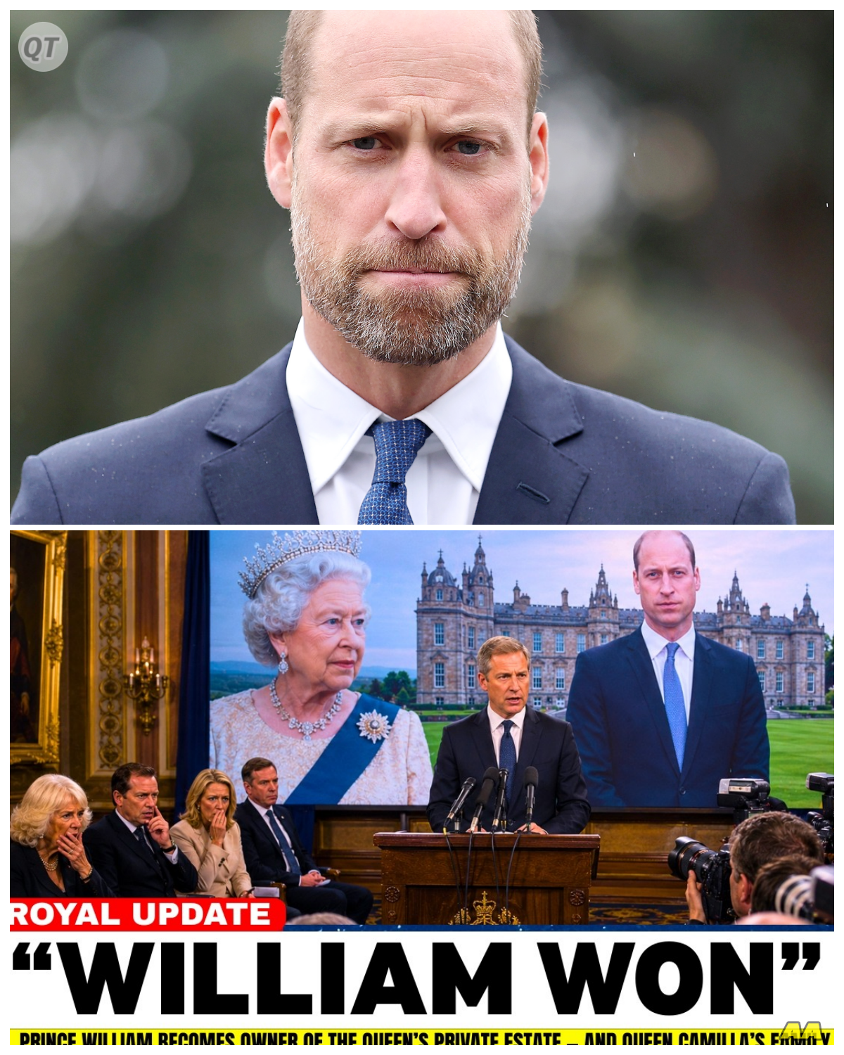 “Royal Chaos: Prince William Inherits the Queen’s Estate—Camilla’s Family Ready for Battle!” -ZZ  In a stunning development that has left royal watchers gasping, Prince William has become the new owner of the Queen’s private estate, and Queen Camilla’s family is fuming! As whispers of betrayal and resentment fill the air, we’re left to wonder—what does this mean for the future of the monarchy? With tensions escalating and alliances being tested, prepare for a scandalous saga filled with intrigue, jealousy, and the fierce battle for royal supremacy that could rock the very foundations of the crown!