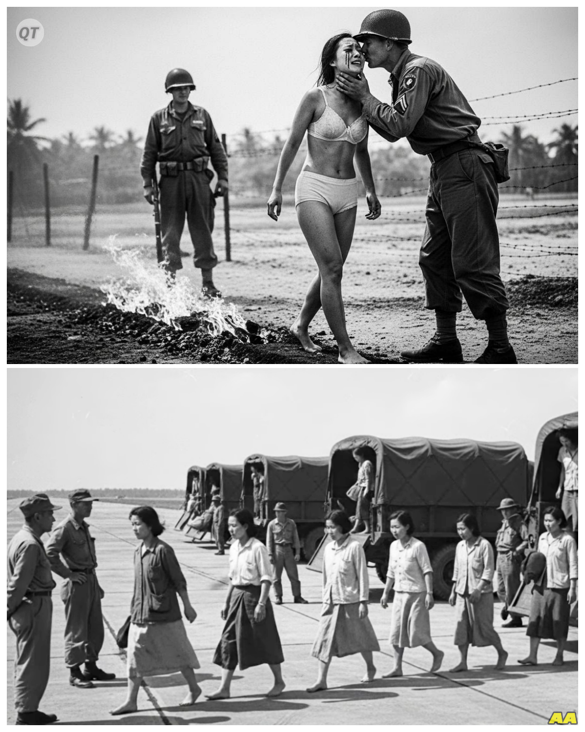 Walk Barefoot on the Hot Coals — The Moment That Made Japanese Women POWs Fear for Their Lives-ZZ