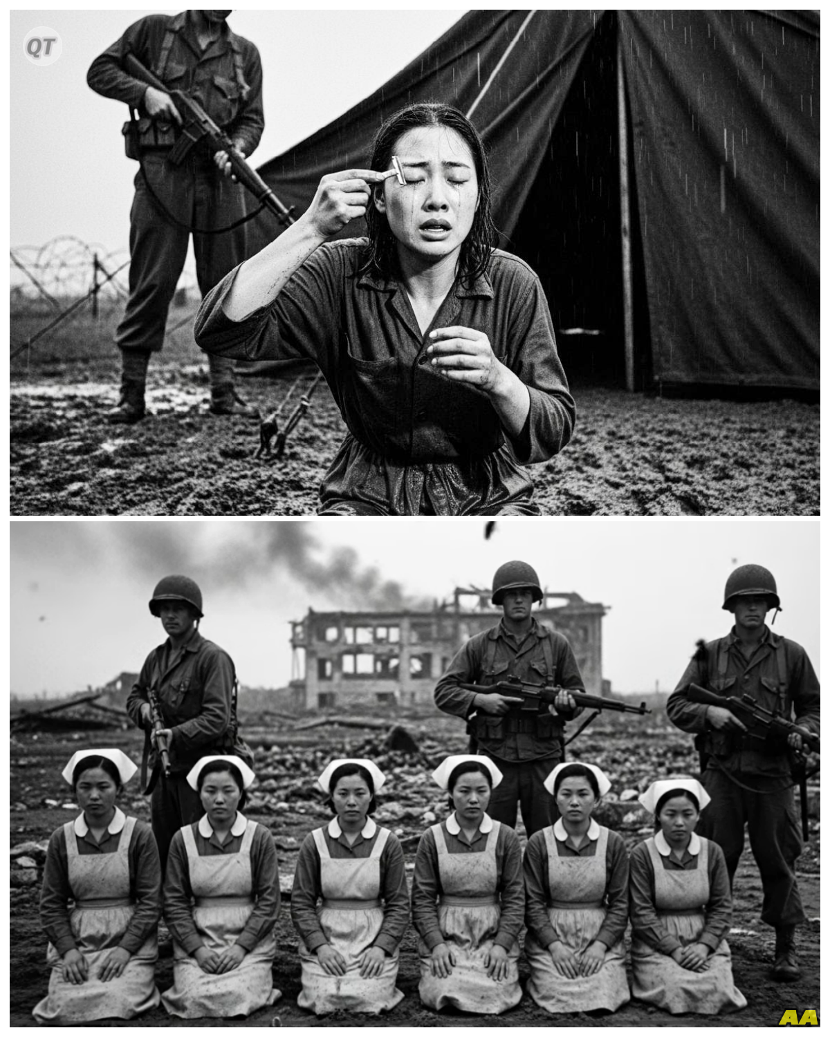 Shave Off Your Eyebrows – Female Japanese POWs Couldn’t Believe Their Eyes What Happened Next-ZZ