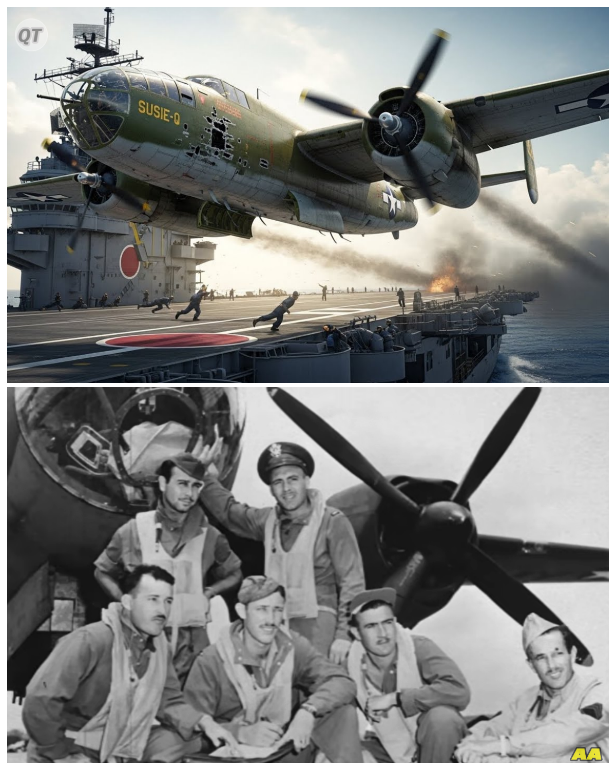 When This B-26 Flew Over Japan’s Carrier Deck — Japanese Couldn’t Fire a Single Shot-ZZ