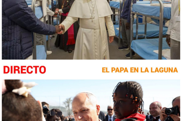 ¡Caos total tras el histórico encuentro del Papa con migrantes en el c...