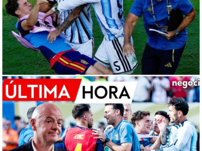 La FIFA investiga a Argentina por agresiones e insultos a España y crece la tensión por una posible sanción histórica -ZZ  La noticia sobre una investigación de la FIFA a Argentina por supuestas agresiones e insultos a España encendió de inmediato todas las alarmas, sobre todo por la posibilidad de que el caso termine derivando en una sanción histórica. La sola idea de que el máximo organismo del fútbol entre en escena ya modifica el clima y eleva la expectativa, porque cualquier decisión en ese sentido tendría un impacto enorme tanto deportivo como institucional. El hecho de que se hable de agresiones e insultos añade todavía más gravedad al episodio, ya que coloca a la selección y a su entorno bajo una lupa muy estricta. En un contexto así, cada detalle importa y cada antecedente puede pesar en la evaluación final. Por eso, la investigación no se lee como un tema menor, sino como una situación capaz de generar consecuencias profundas si la FIFA decide avanzar con medidas ejemplares.