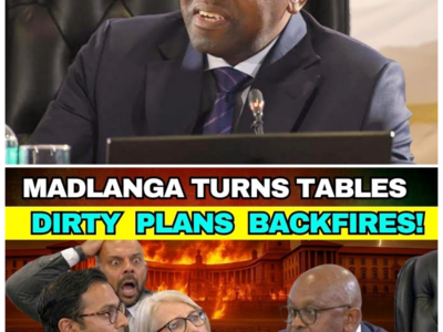 DIRTY PLAN, HARD BACKFIRE, TOTAL REVERSAL — MADLANGA TURNS THE TABLES IN A DRAMATIC MOVE THAT TAKES THE ATTACKERS BY SURPRISE AND LEAVES THE ENTIRE OPERATION LOOKING LIKE A DESPERATE, MISJUDGED GAMBLE THAT BLEW UP IN THE VERY FACES OF THOSE WHO THOUGHT THEY HAD WON -ZZ  This story has the rhythm of a political thriller and the sting of a public humiliation. When a dirty plan collapses, it doesn’t just fail quietly — it exposes intent, escalates conflict, and hands the other side the perfect opening to strike back. Madlanga’s turn here is the kind that changes the temperature of the whole room. The full story is in the comments below.