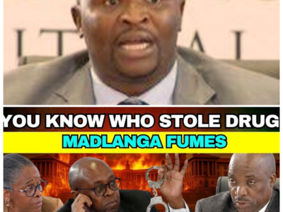 Madlanga’s Live Explosion Leaves a Poisoned Question in the Air: Who Stole the Drugs, Who Knows the Truth, and Why Did That One Blunt Accusation Sound Less Like a Guess and More Like Someone Finally Snapped Under the Weight of It All -ZZ  The drama didn’t just unfold — it detonated, with a furious live moment turning into a tangled mess of accusation, frustration, and suspicion. When someone speaks that boldly on camera, people don’t just hear the words; they start searching for the hidden meaning, the missing backstory, and the name that nobody wants to say. The full story is in the comments below.